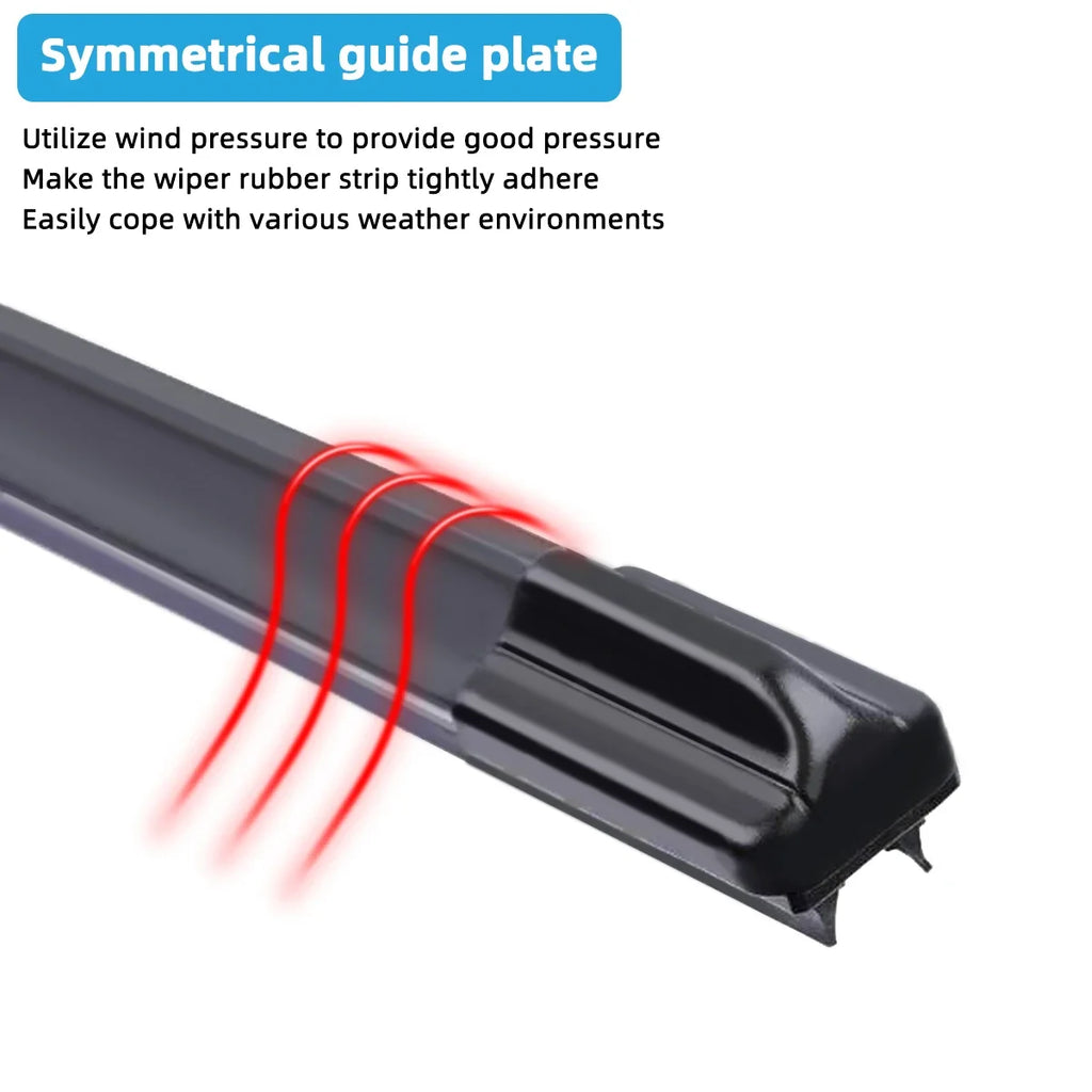 2pcs 22" Front Windshield Wiper Blades Set For Audi A6 C6 4F S6 RS6 Allroad Quattro 2004 2005 2006 2007 2008 2009 2010 2011