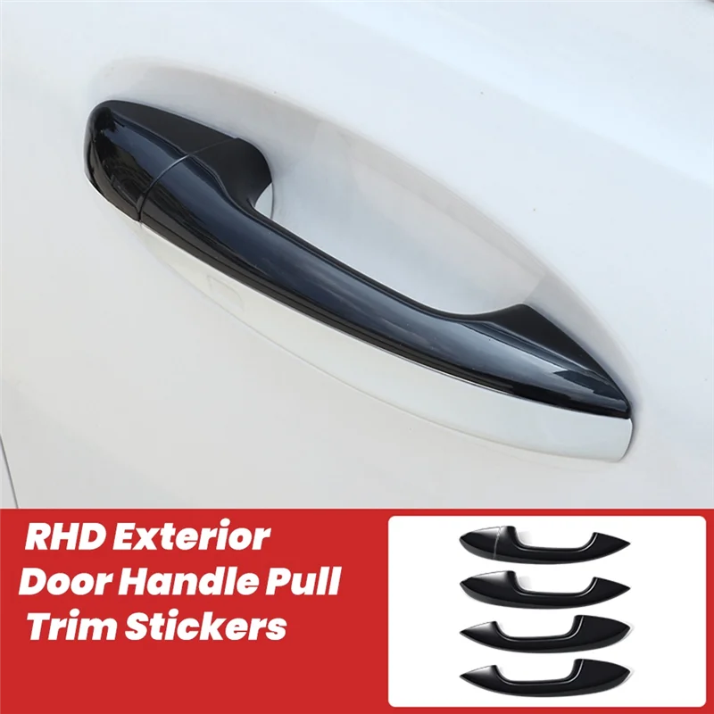 UI-RHD Exterior Door Handle Trim Cover For Mercedes-Benz A/B/C/ E/GLC/GLB/GLE/GLS/CLA/GLA-Class Door Handle Pull Stickers
