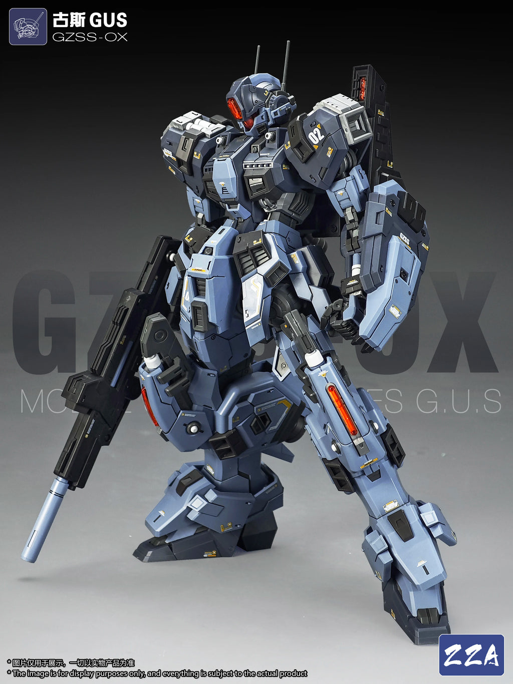 In Stock ZZA Model GUS GZSS-OX Assembling Movable Toys Model 1/100 Mecha MOBILE SPECIAL FORCES GUS ZZZA Model