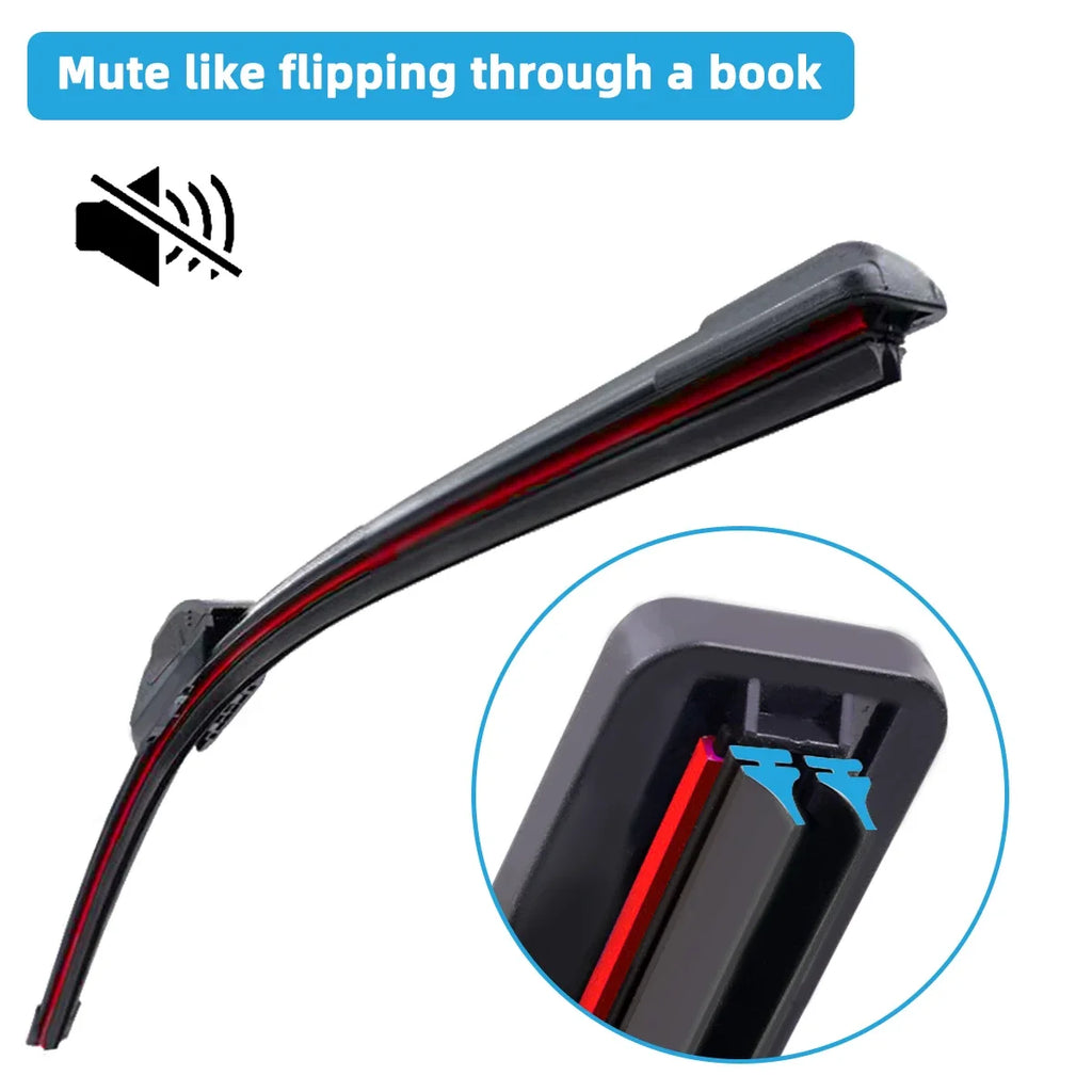 2pcs 22" Front Windshield Wiper Blades Set For Audi A6 C6 4F S6 RS6 Allroad Quattro 2004 2005 2006 2007 2008 2009 2010 2011