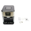 3 In 1 Crushed Ice and Ice Cube Maker Machine Tabletop Automatic Cleaning Stainless Steel Ice Maker