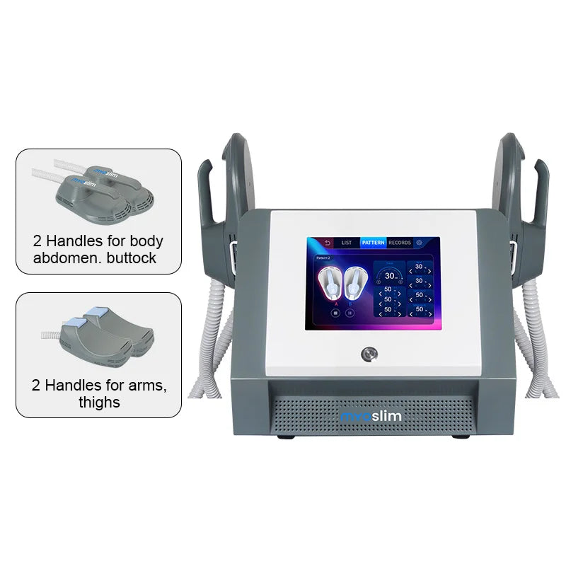 MYOSlim Neo Portable Electromagnetic Body Slimming Muscle Stimulator Fat Elimination Body Slimming Muscle Building EMS Machine