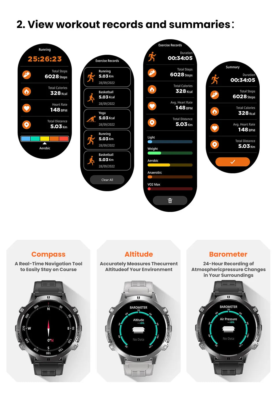 2025 Original TANK X3 Ultra 1000mAh Battery Smart Watch Men GPS Outdoor Sports Fitness Smartwatch 10ATM Waterproof Swim Watches