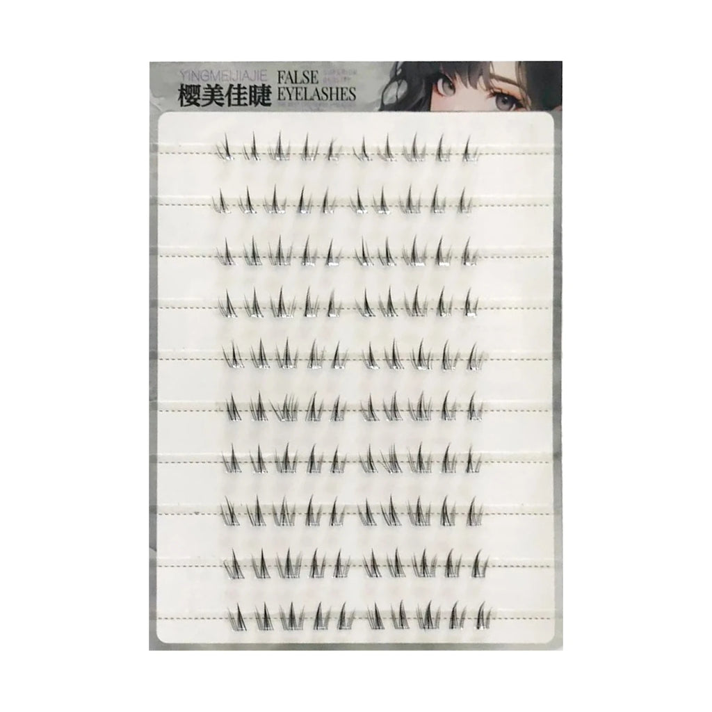 No Glue Need Sunflower Bottom Eyelashes Individual Lower Lashes Cluster Self-adhesive Natural Comic Under Eyelash Extension