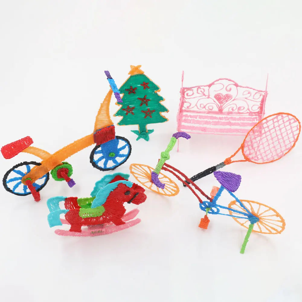 PLA Filament for 3D Pen Printing 10/20/30 Colors Diameter 1.75mm 200M Odorless Safe Plastic Refill for 3D Children Printing Pen