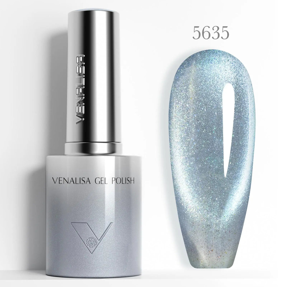 10ml Venalisa Hema Free TPO Free Gel Nail Polish Christmas New Year Soak Off Glitter Red Colors Cat Eye Magnet Nail Gel Polish