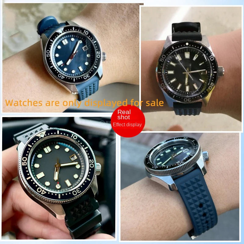 For Seiko PROSPEX series ancestor mm 1968 bracelet SLA017J1 SLA039J1 No.5 SKX007 high quality silicone rubber strap 20mm 22mm