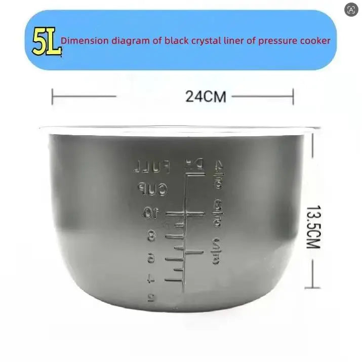 Universal inner pot accessories 4L/5L/6L step-up pressure cooker non-stick pot inner pot universal inner pot pot core