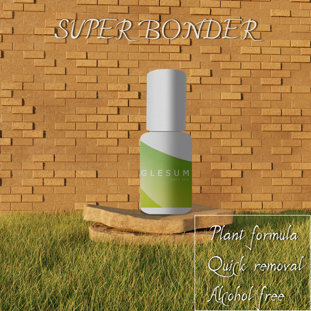 Glesum Super Bonder Fixing Agent for Eyelashes Extensions Primer Curing Liquid for Lash Glue Help Adhesive for Lashes Grafting