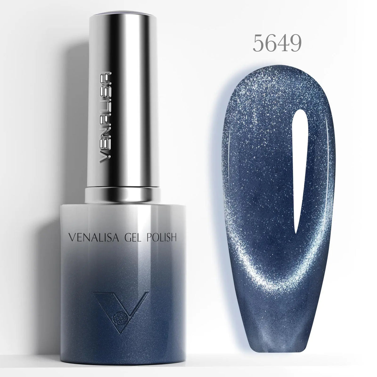 10ml Venalisa Hema Free TPO Free Gel Nail Polish Christmas New Year Soak Off Glitter Red Colors Cat Eye Magnet Nail Gel Polish