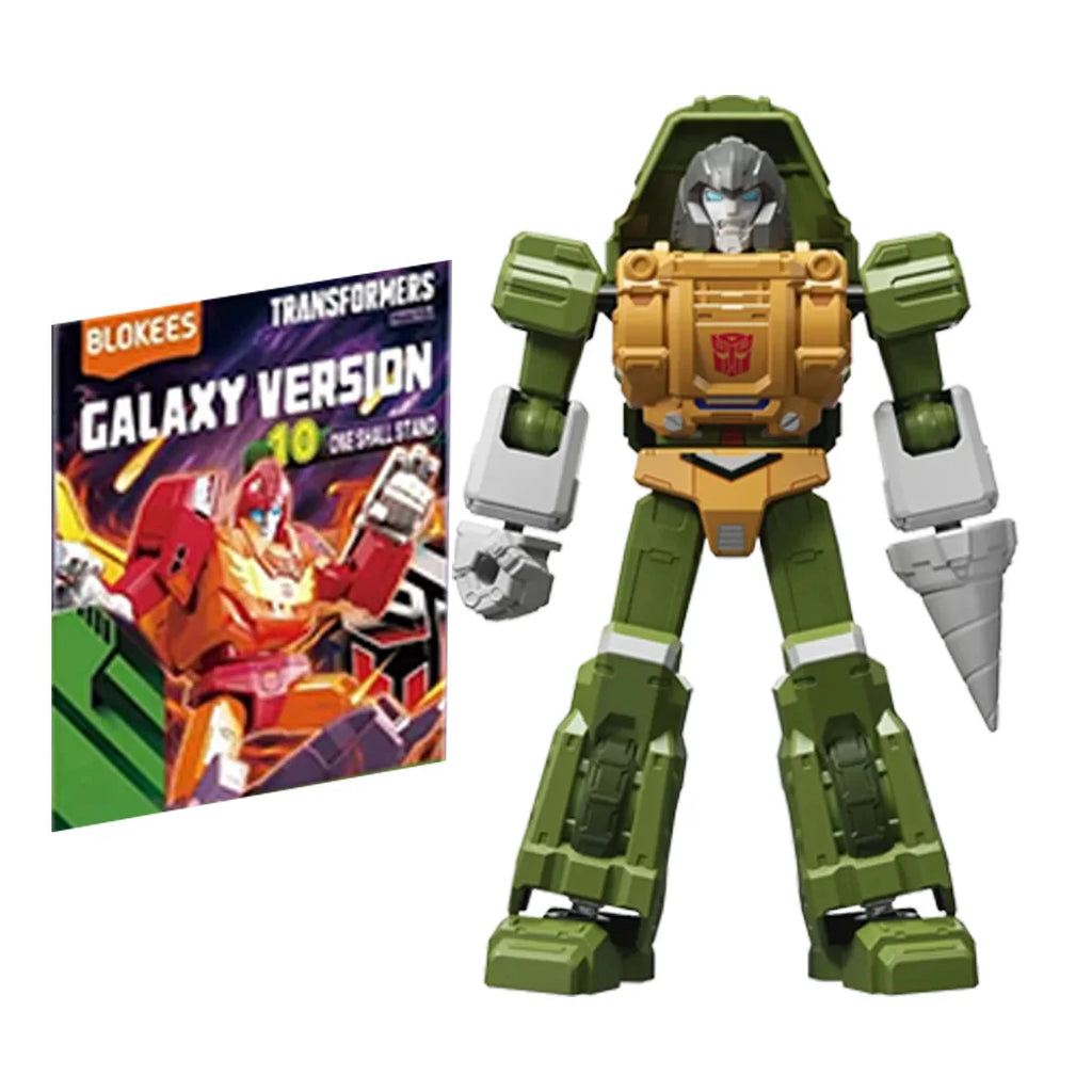 Blokees Transformers Galaxy Version Vol.10 Blind Box Collectible Movable Models Galvatron Scorponok Sixshot Assembled Model Toys