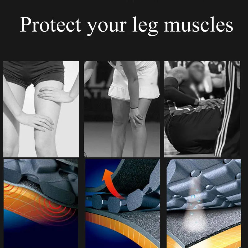 1Pcs Thigh Support Brace Adjustable Compression Thigh Sleeve with Non-Slip Nylon Button for Sore Hamstring, Groin & Quad Support