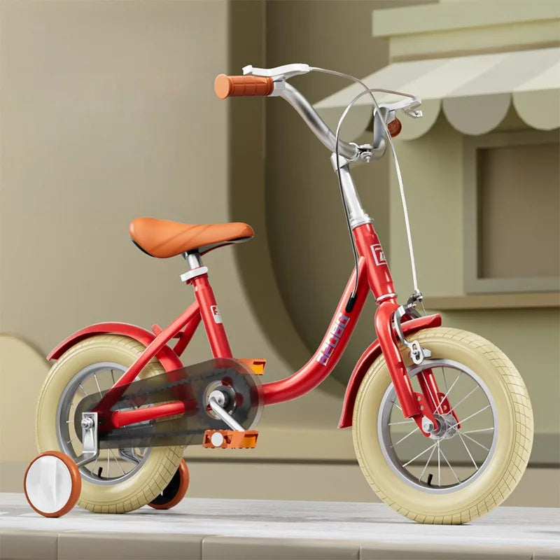Children's bicycle with auxiliary wheels 12-14-16-18-20 inches