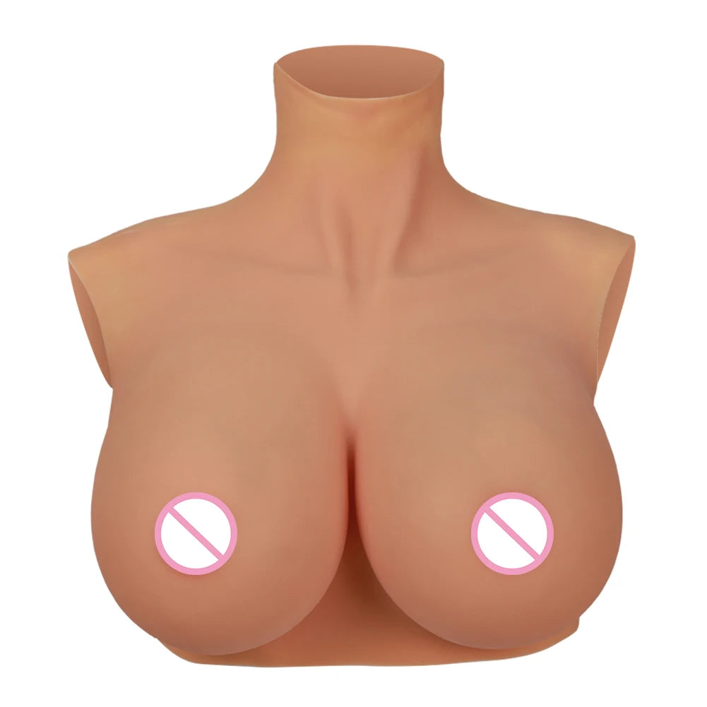 Crossdresser Silicone Fake women body Boobs Breast Forms  Lightweight version Thin version cosplay Drag queen Cross dressing