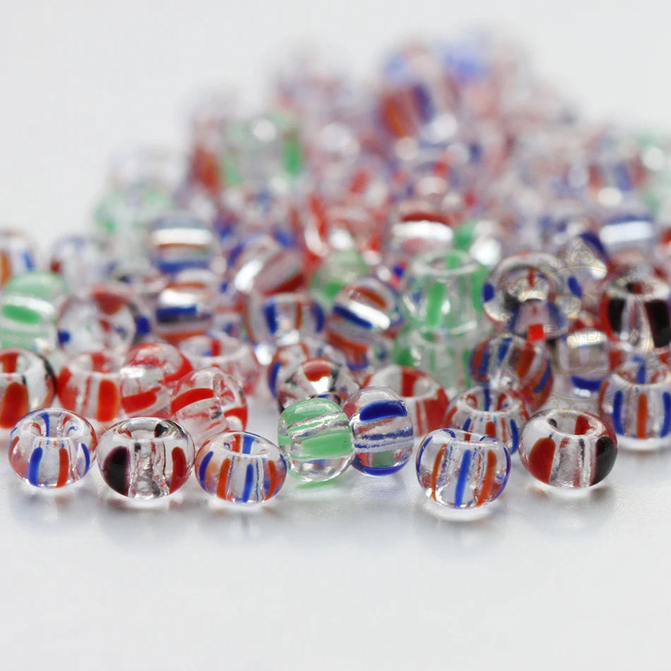 DIY Supply-10 Grams Czech Glass Preciosa 6/0 Seed Beads - Size 6 (6C3)