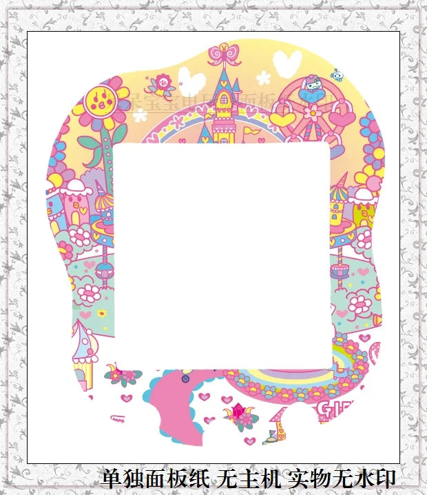 Bandai Tamagotchi Uni Electronic Pet Color Panel Film Panel Paper Soft Film Directly Paste  The Machine Without Disassembling It