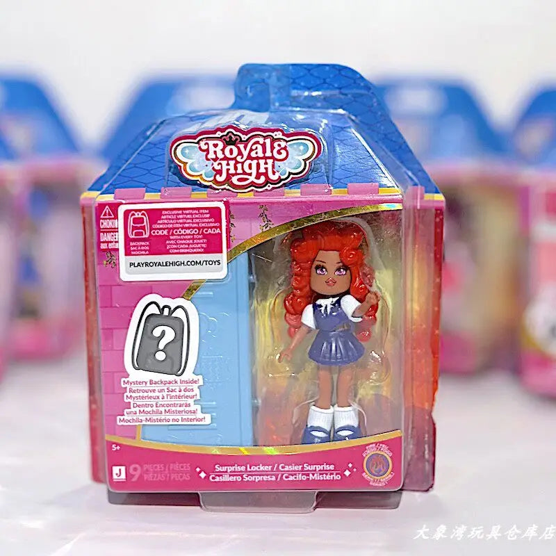 In Stock Royale High Surprise Locker Doll Series 13-inch Replaceable Mystery Bag  Toy