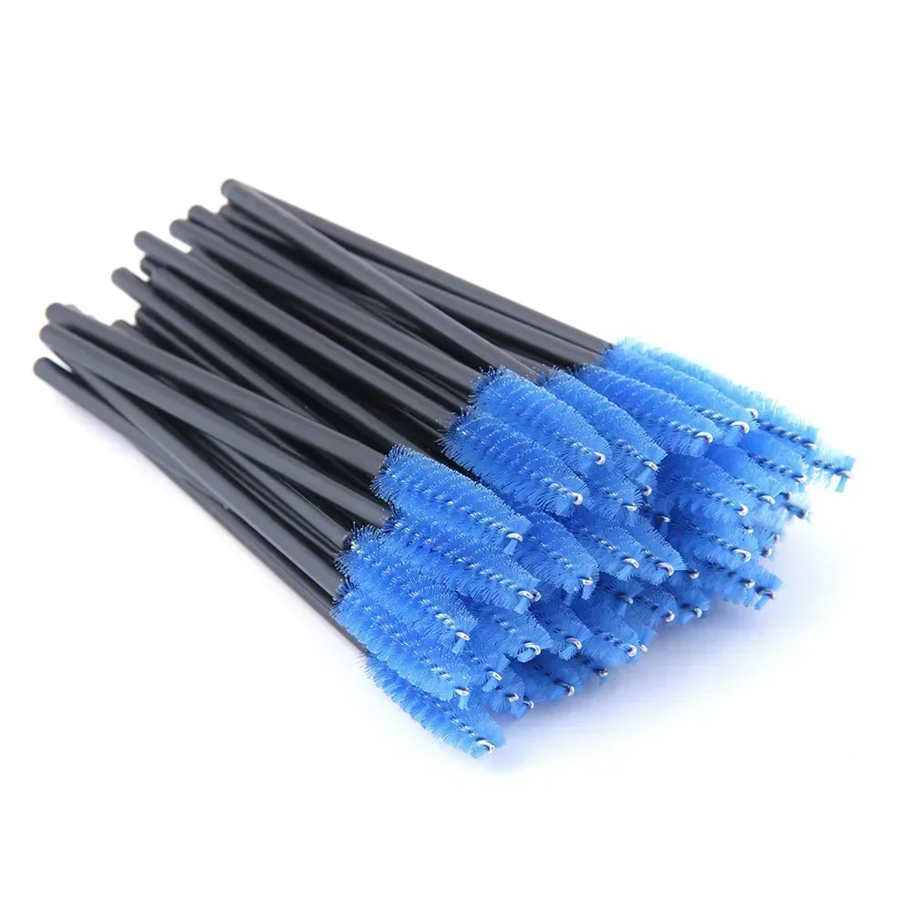 50Pcs Disposable Eyelash Spooler Brushes Multipurpose Eyebrow And Lash Extension DIY Beauty Accessory