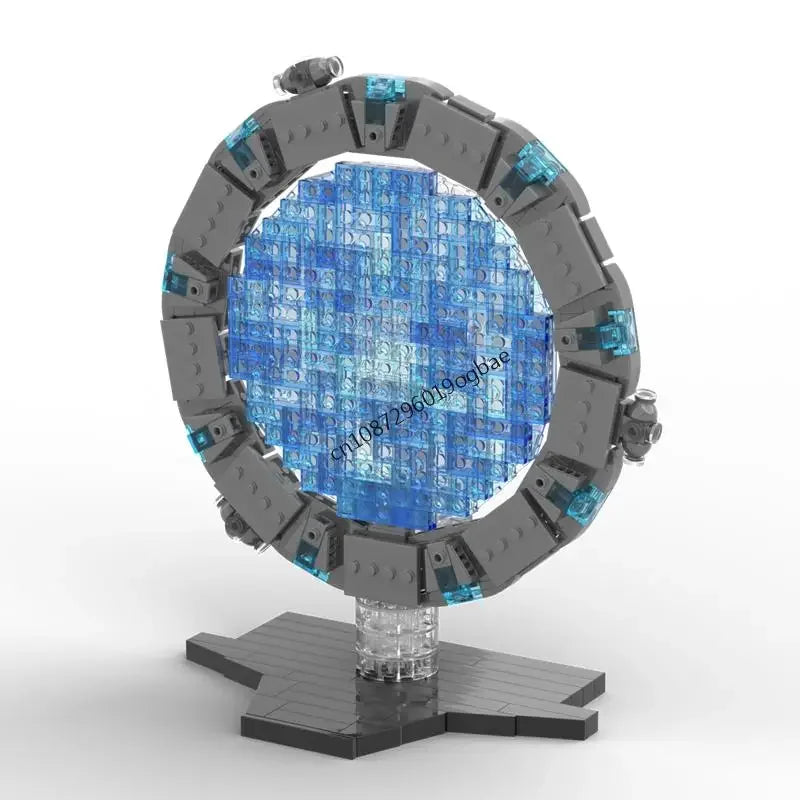1829PCS Game movies Stargate Series MOC Atlanting Spacegate Puddle Jumper model DIY creative ideas ChildToy Assembly Puzzle Gift