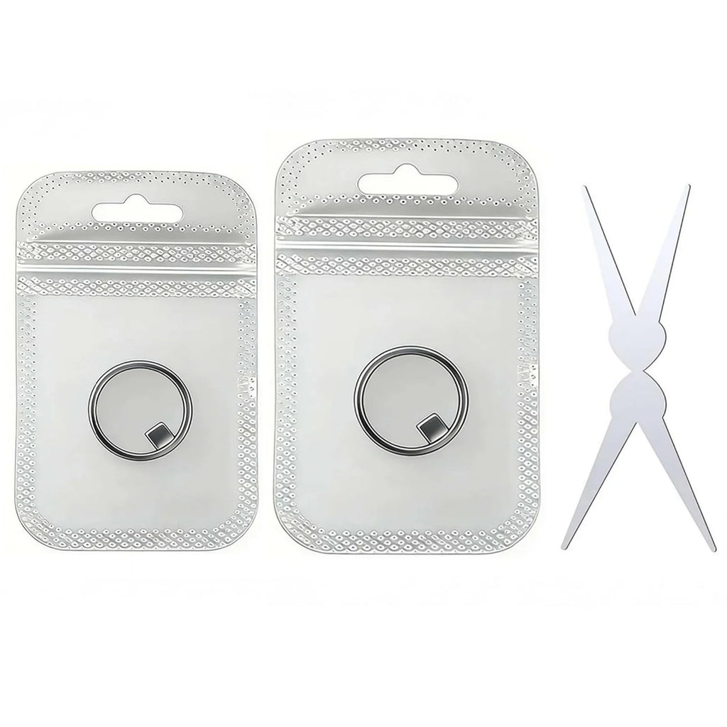 Magnetic Ring Hollow Cat Eye Tool Professional Black Hole Cat‑Eye Design DIY Nail Art Accessory