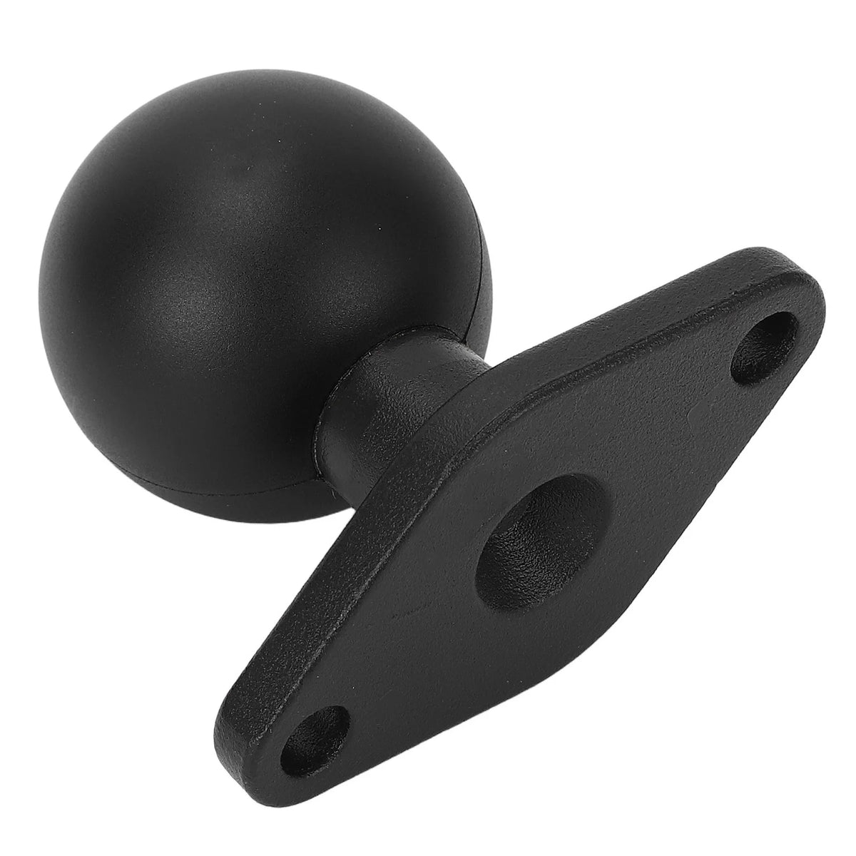 1.5in Ball Mount Base Anodized Aluminum Alloy Round Plate with C Size Double Socket Arm for RAM Mounts C Size Ball Mount Adapter