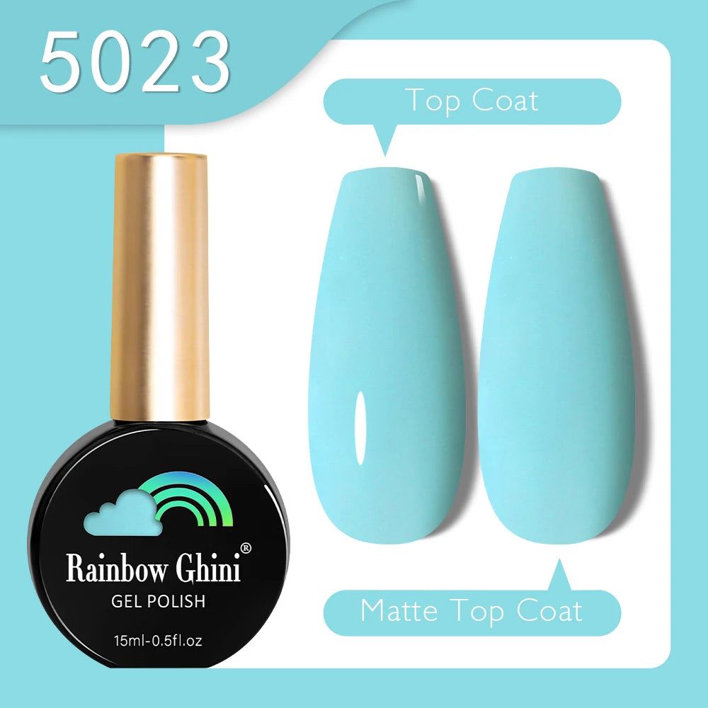 RG 15ML HEMA&TPO FREE Summer Series Fluorescent Gel Polish in Sporty Style Y2K Nail Polish Suitable for Parties Nail Art UV Gel