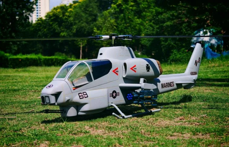 FL500 V2 FLISHRC 500 AH-1 Cobra 500 Size Scale Helicopter GPS with L7 Flight Control RTF
