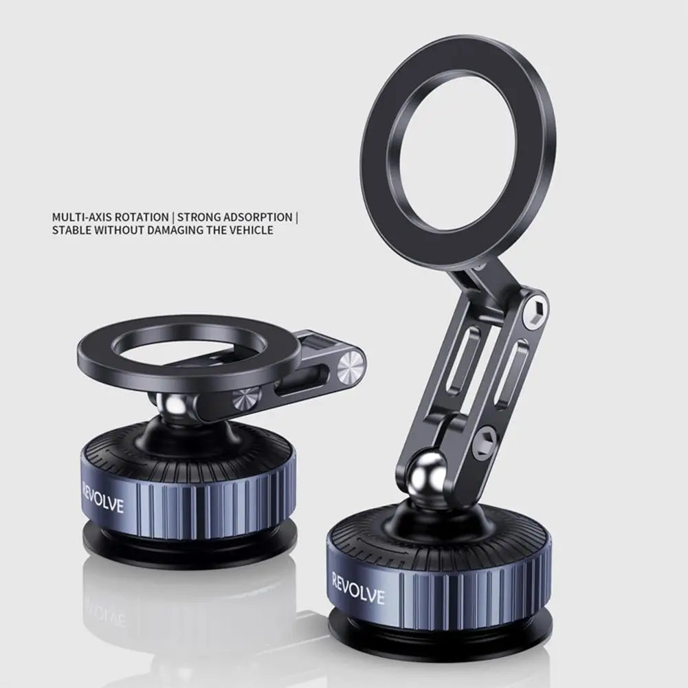 Car Phone Holder Vacuum Suction Foldable Phone Navigation Holder Car Magnetic Support Holder Universal Holder