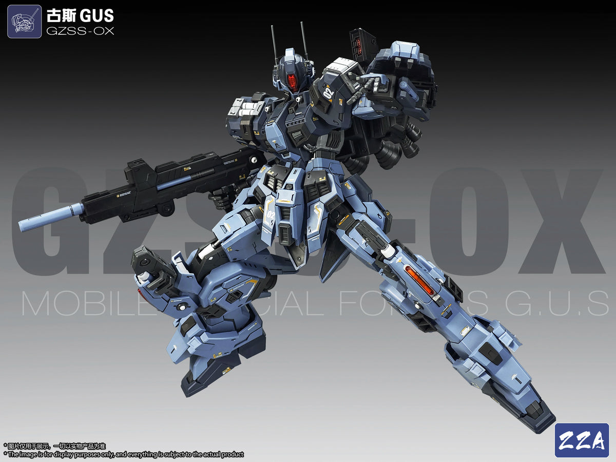 In Stock ZZA Model GUS GZSS-OX Assembling Movable Toys Model 1/100 Mecha MOBILE SPECIAL FORCES GUS ZZZA Model