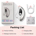 Electric Gua Sha Heated Device Red Blue Light Face Vibration Massager Scraping Board for Skin Rejuvenation Face Lifting Machine