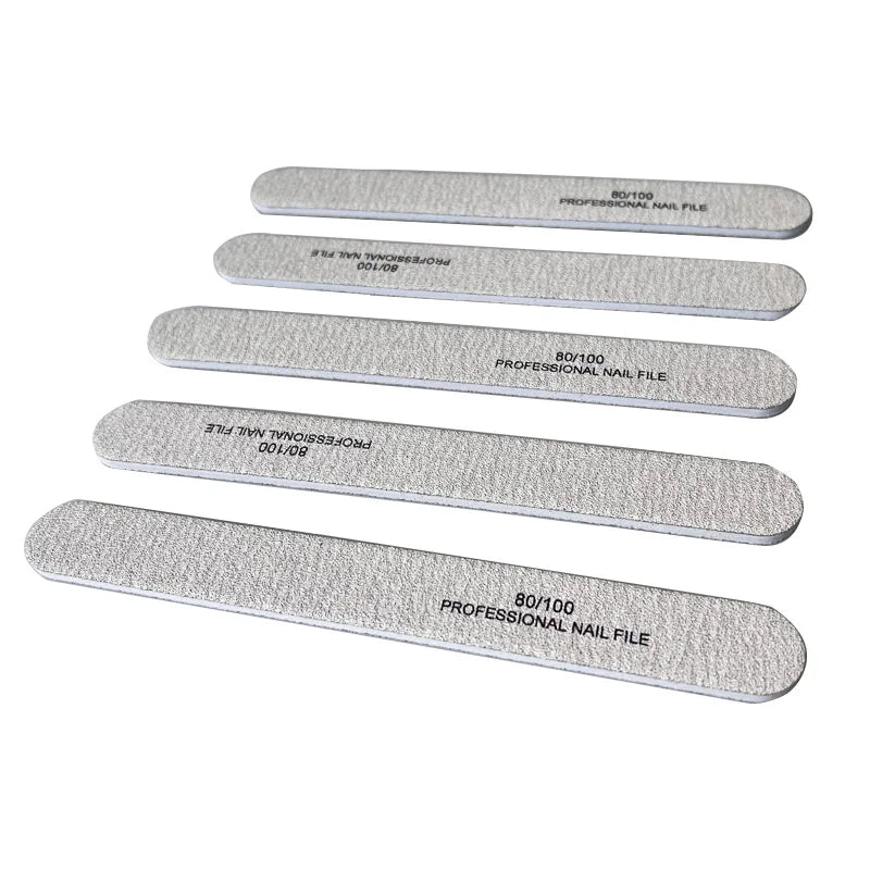 1000Pcs Large Nail File Nail  File for Manicure Buffering Pedicure Care