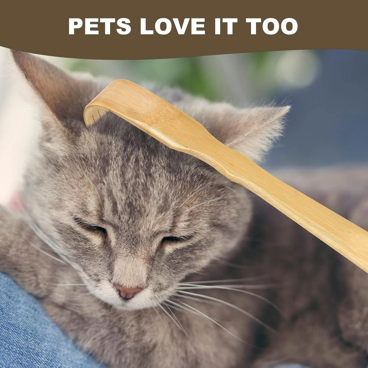 3Pcs Heavy Duty Bamboo Back Scratcher Long Handle Portable Household Daily Relax Accessory