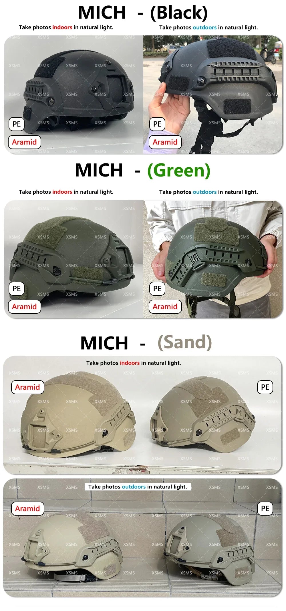 Protective Helmet  -FAST - Aramid  - Whith Wendy