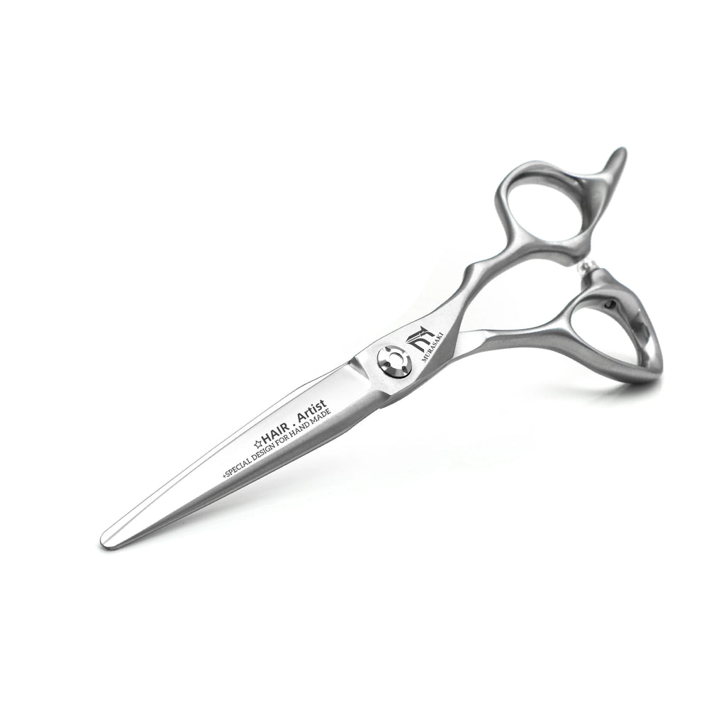 Professional VG10 Steel Barber Scissors, 5.75 Inch Willow Leaf Single-Sided Sharp Blade, Specialized for Regulating Hair Volume