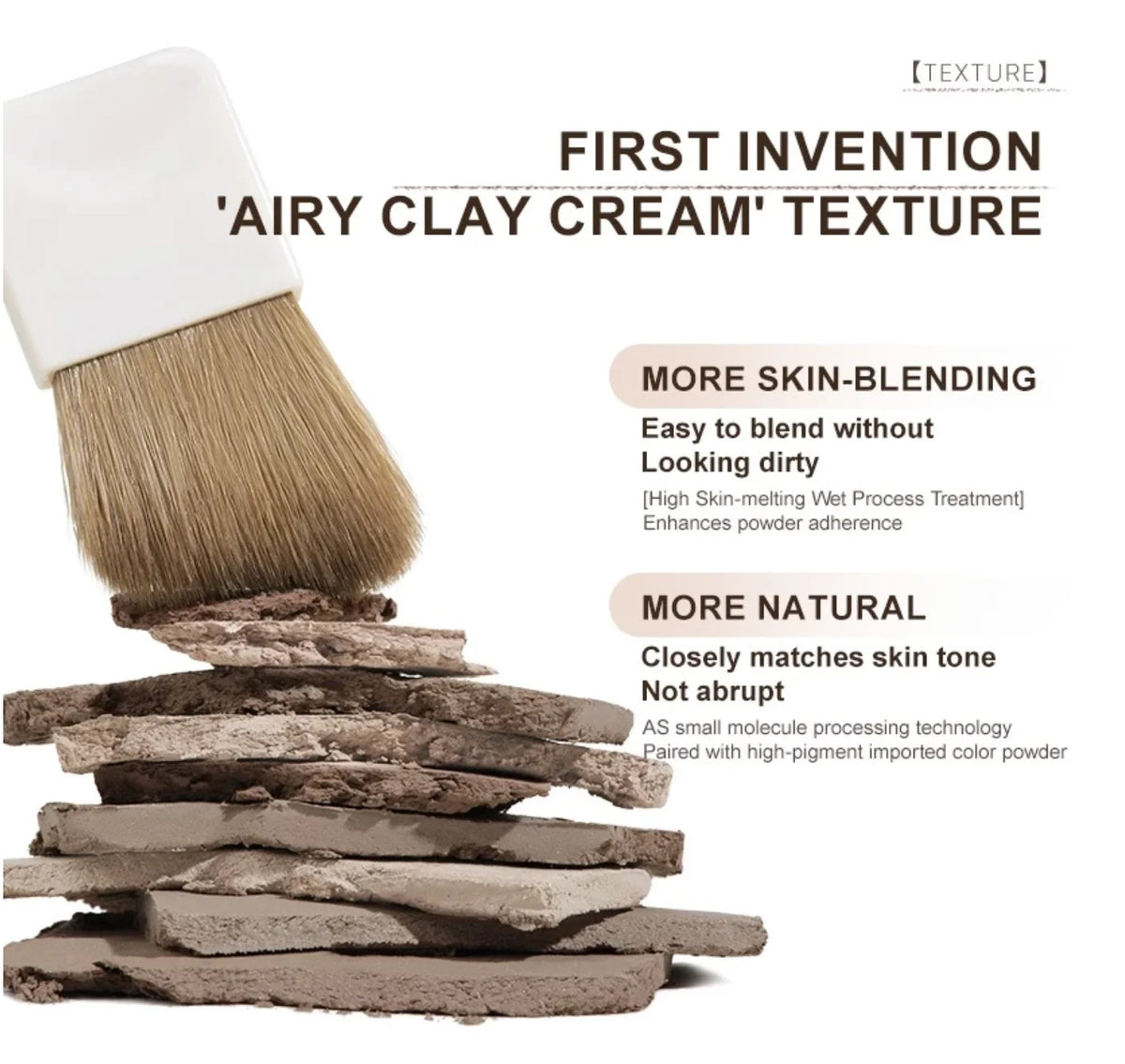 Judydoll Dual-Tone Contour Clay Natural Nose Shadow Foundation Warm Skin Cool Skin Face Makeup Cosmetics