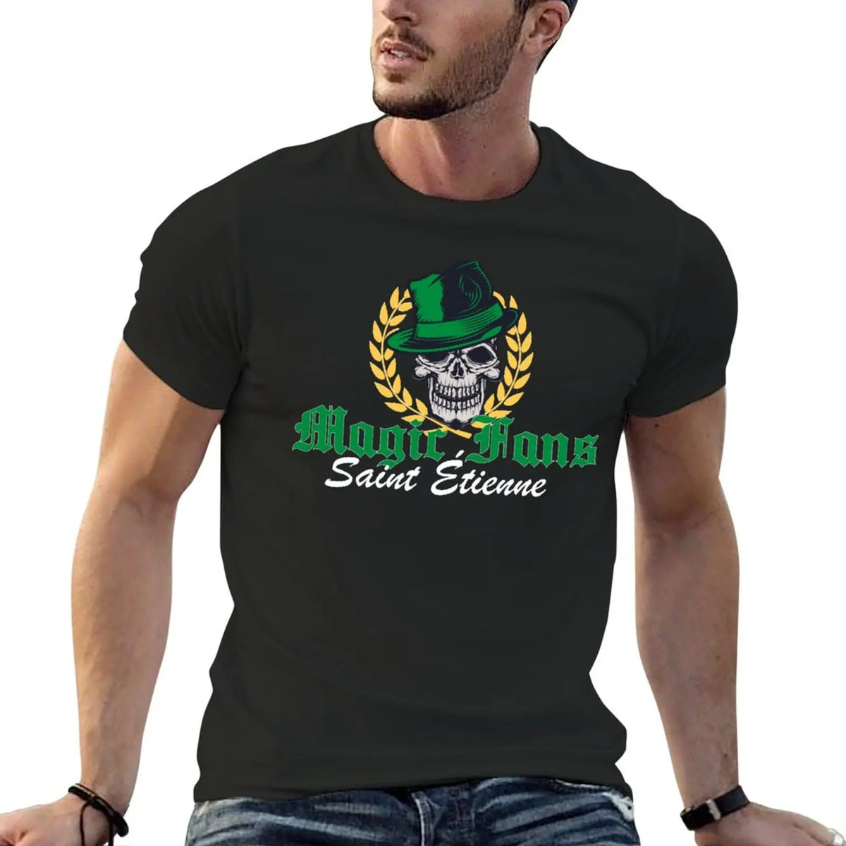 Ultras Magic Fans - Saint-étienne Magic Fans - Saint étienne T-Shirt sublime korean fashion anime clothes mens designer clothes