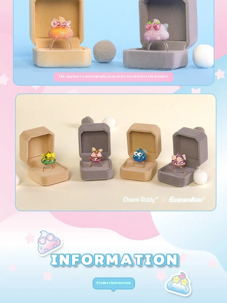 Mini Emmmku Four-Generation Elf Series Trendy Hand-Made Cute Doll Blind Box Set Creative Desktop Decorations Toy Collection