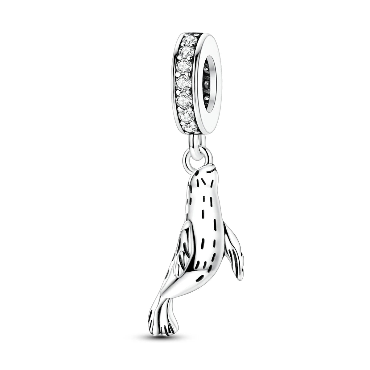 Beautiful 925 Sterling Silver Puppy Cat Swallow Raccoon Giraffe Animal Pendant Fit DIY Bracelet Necklace Package Jewelry Gifts