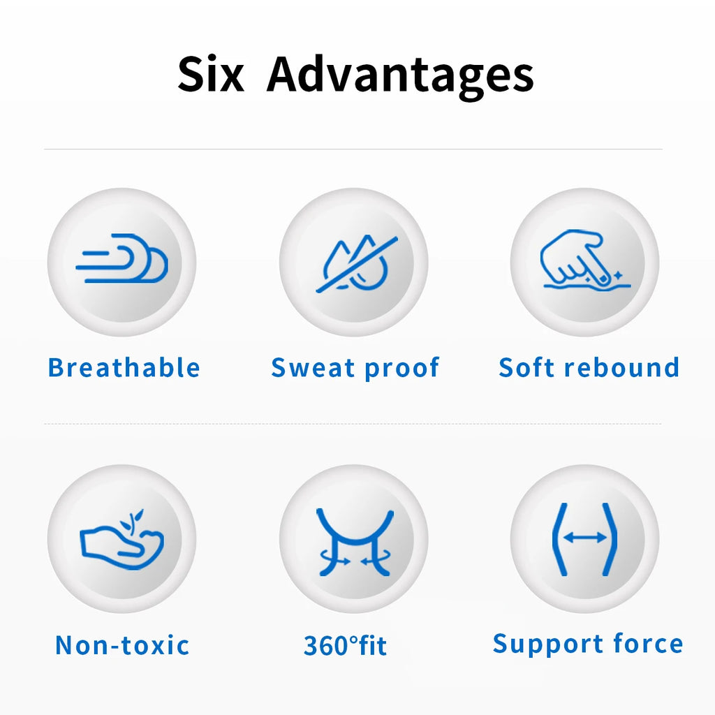 VELPEAU Silicone Neck Brace, Neck Support for Spine Pressure and Posture Correction, Cervical Collar Breathable & Waterproof
