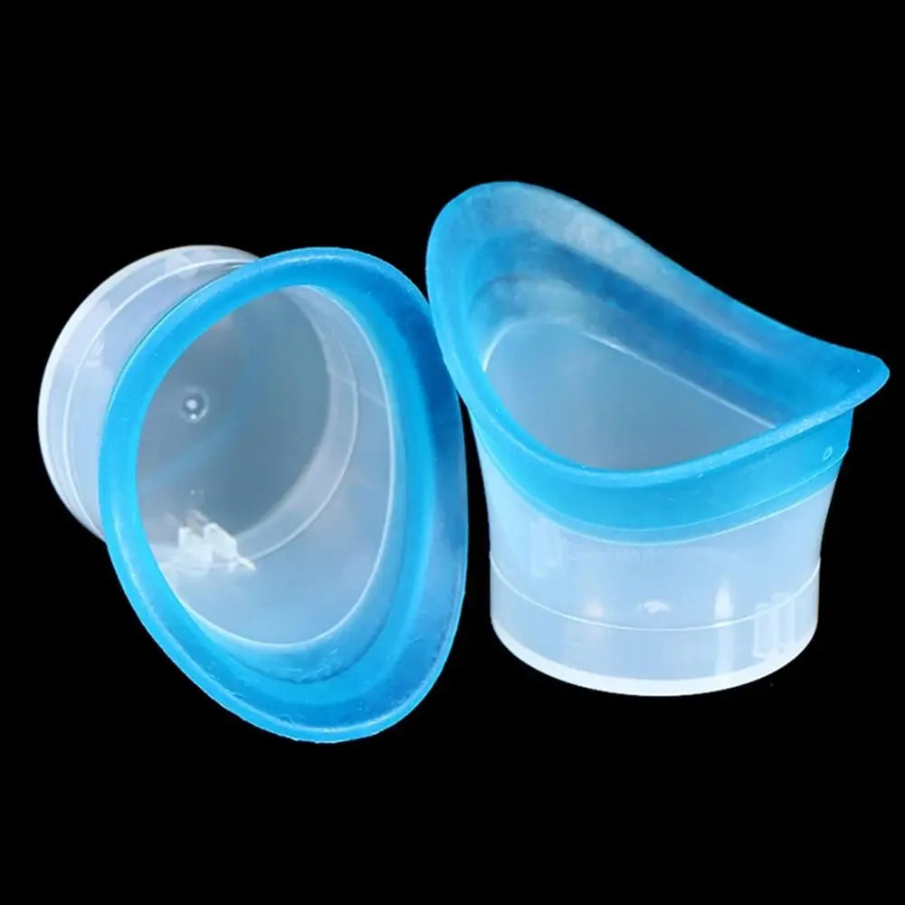 Eye Cleaning Container Silicone Eyewash Cup Soft 10ml Eye Bath Cup Resuable Eye Wash Cup Eyes Cleaner Precision Fitting Eye