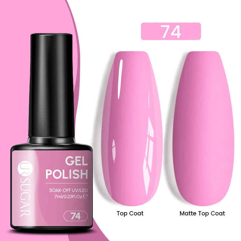 UR SUGAR 7.5ml Reflective Magnetic Gel Nail Polish Glitter Silver Pink Magnet Gel Soak Off UV LED Nail Manicure Varnish UV Gel