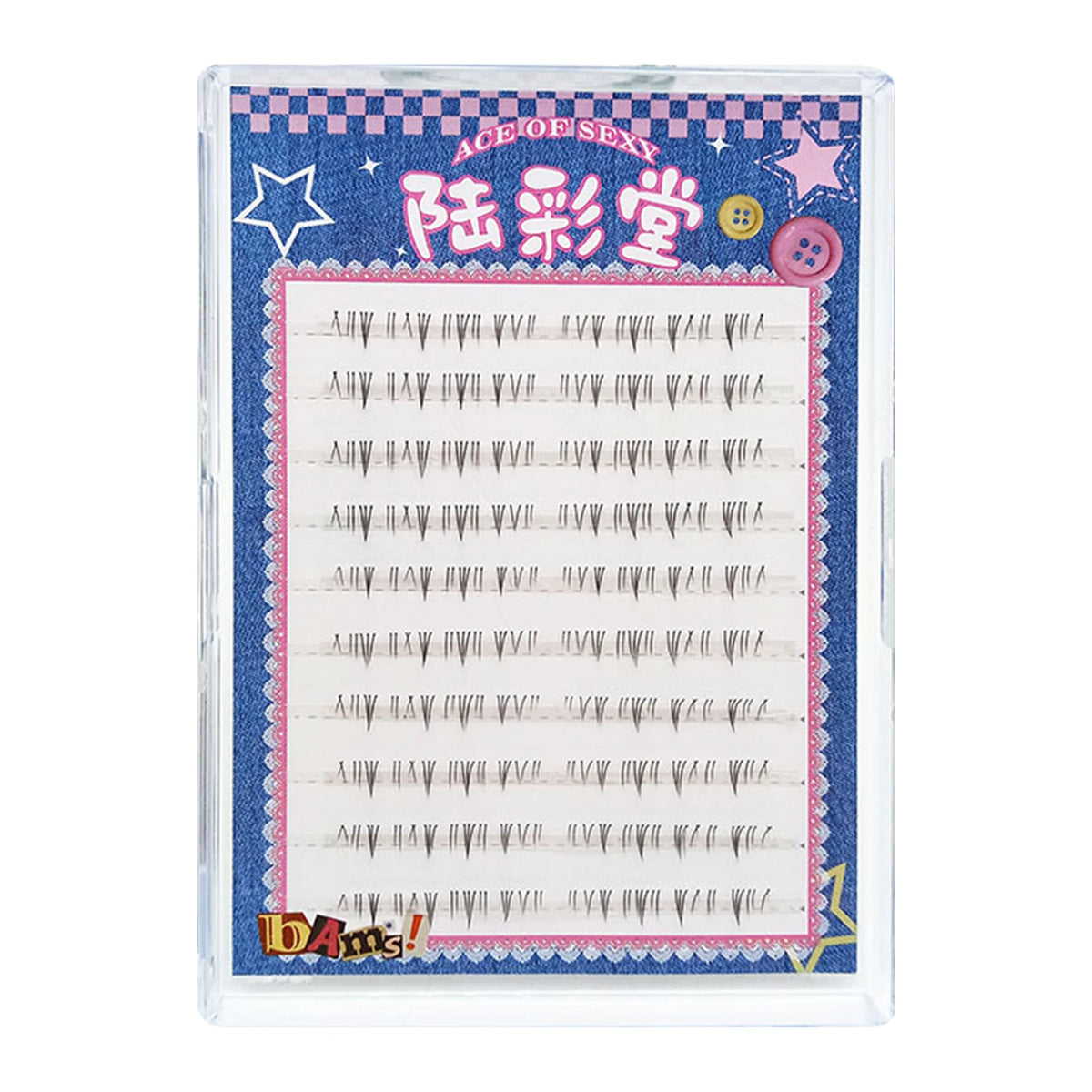 6-7mm Air Lower Eyelashes Fairy Fake Lashes Segmented Natural Under Lashes Manga Bottom Lashes Makeup Eyelash Makeup Tool