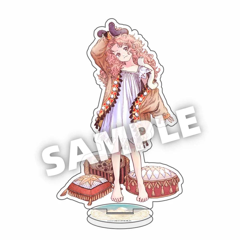 Witch Hat Atelier Anime 15CM cute Keychain Acrylic Stand Model Cosplay Characters Ornament Accessories Collection Goods Gifts