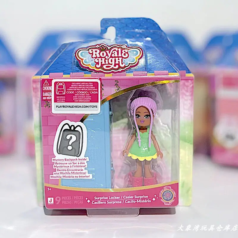 In Stock Royale High Surprise Locker Doll Series 13-inch Replaceable Mystery Bag  Toy