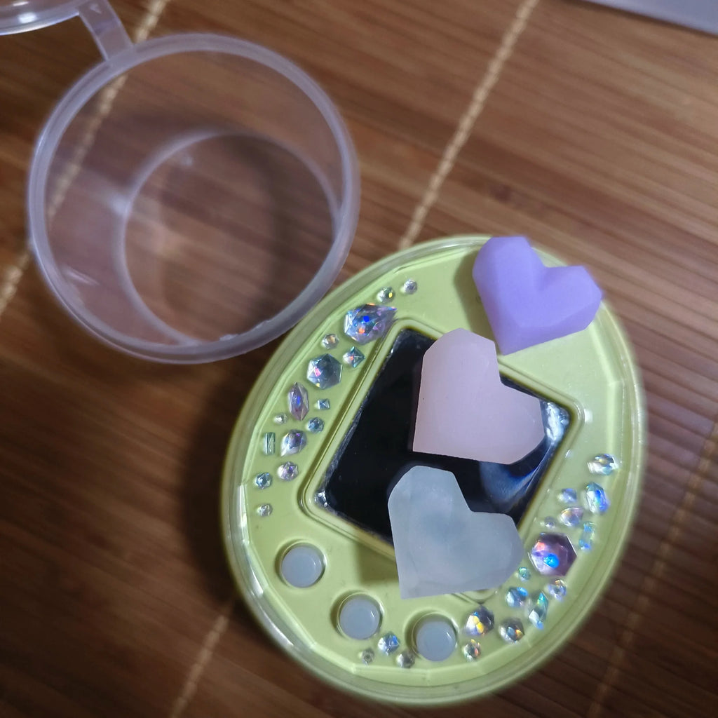 Tamagotchi Uni Electronic Pet Color Ps Silicone Heart Imitation Original Heart Plug