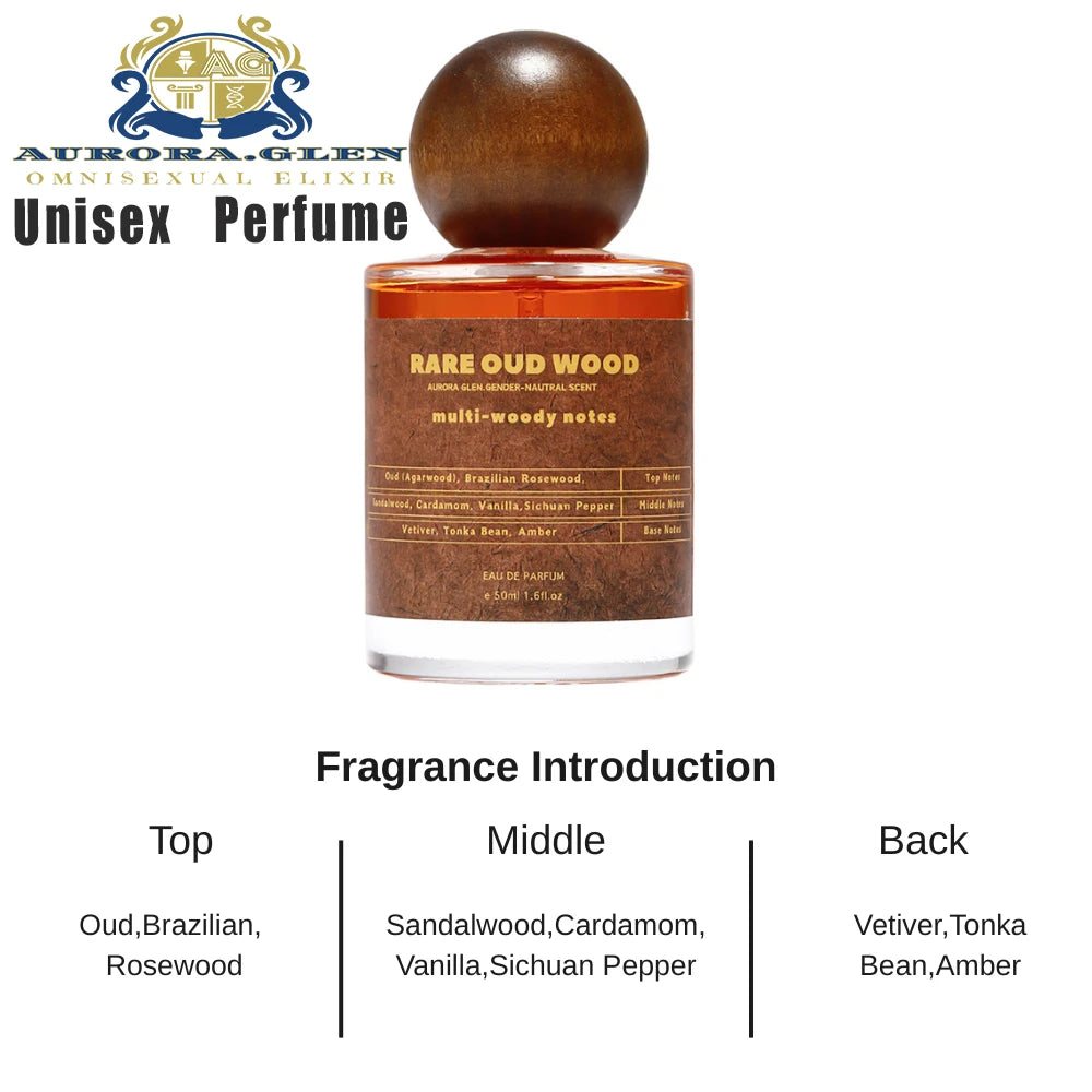 100% Original Perfume Brand Strong Fragrance Lasting Fragrance Men's Perfume Women, Floral Woody Tone 50ml Fresh and Natural