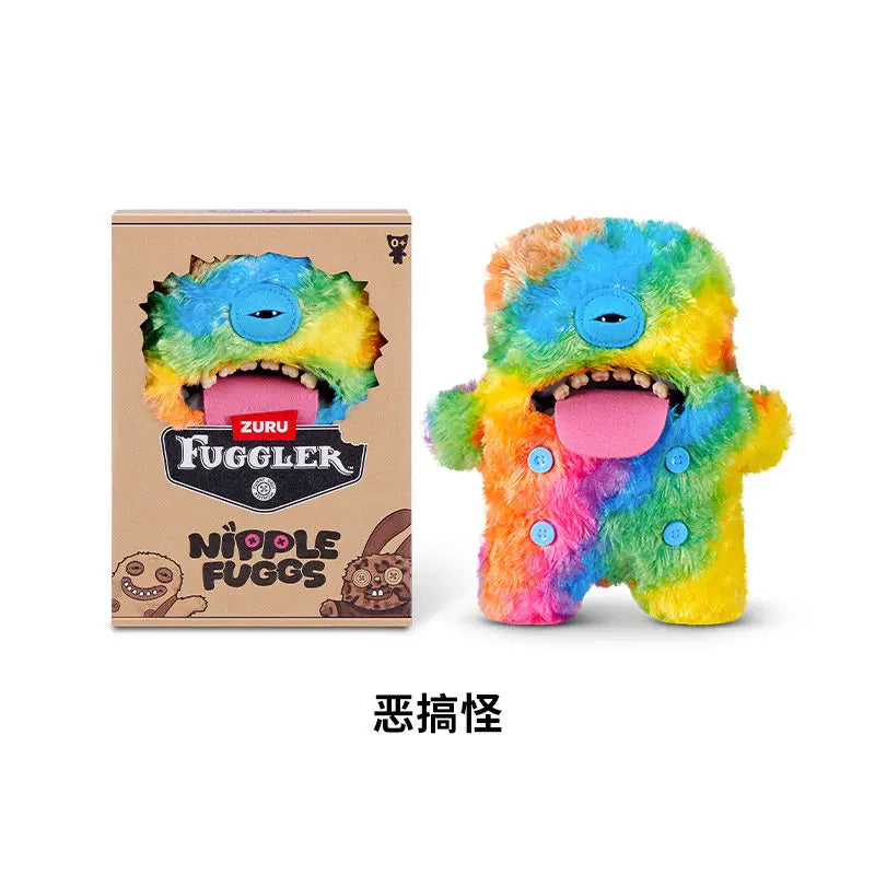 Zuru Fuggler Original Genuine Funny Ugly Monster Plush Toy Nipple Fuggs Trendy Collectible Stuffed Doll For Adult Collection