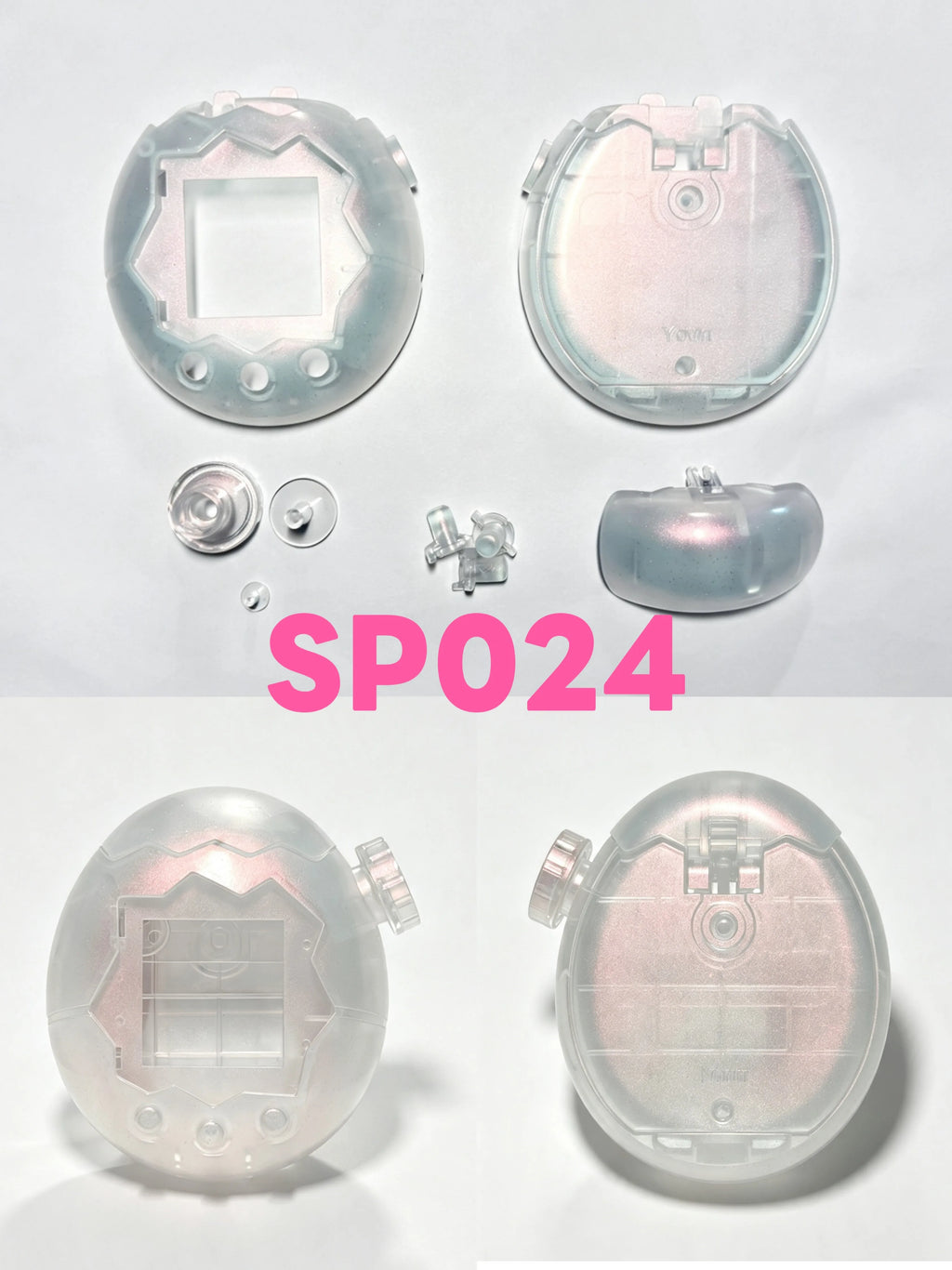Tamagotchi Paradise Replacement Shell Spray Painted Transparent Protective Case For Electronic Virtual Pet Device