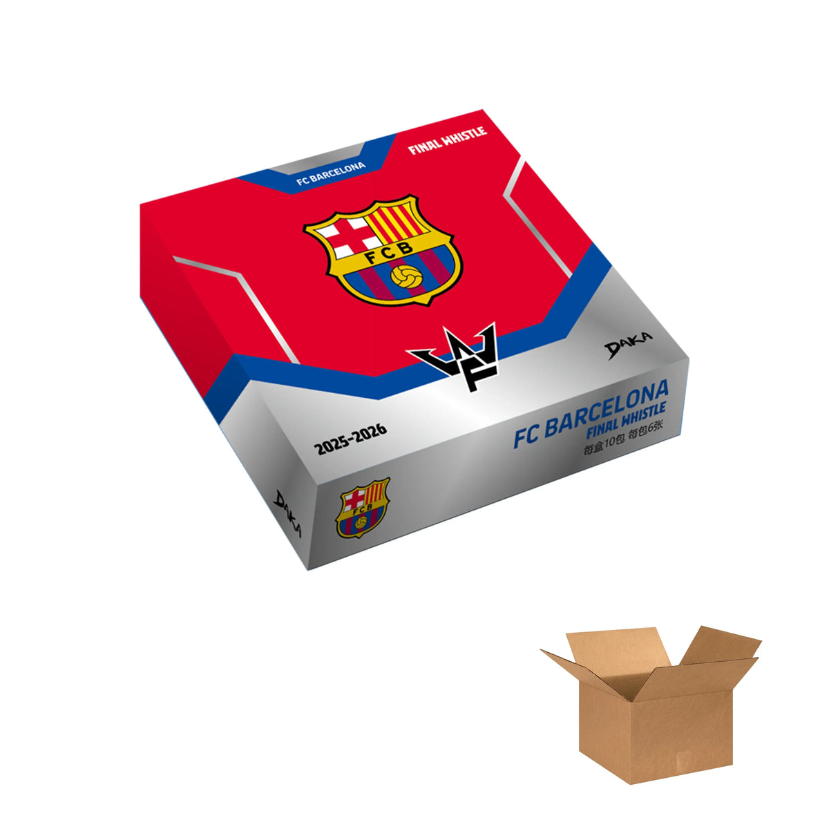 In Stock DAKA 25-26 Barcelona Final Whistle Star Carmeli Dalomar Signature Collectible Card Barcelona Star Card Blind Box Gifts