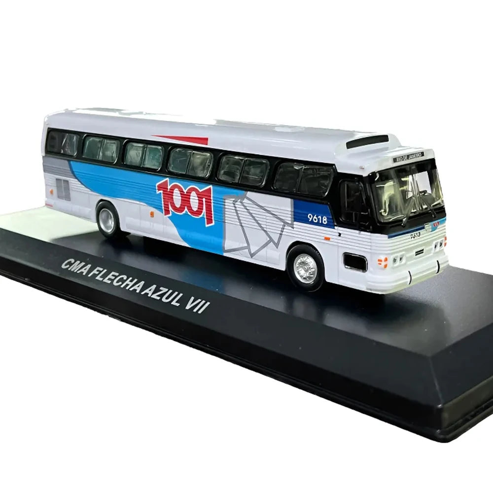 Brazil Bus Rare Diecast Scale 1:72 CMA Flecha Azul II Car model